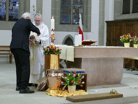 Lumen Christi - Auferstehungsmesse in St. Crescentius (Foto: Karl-Franz Thiede)